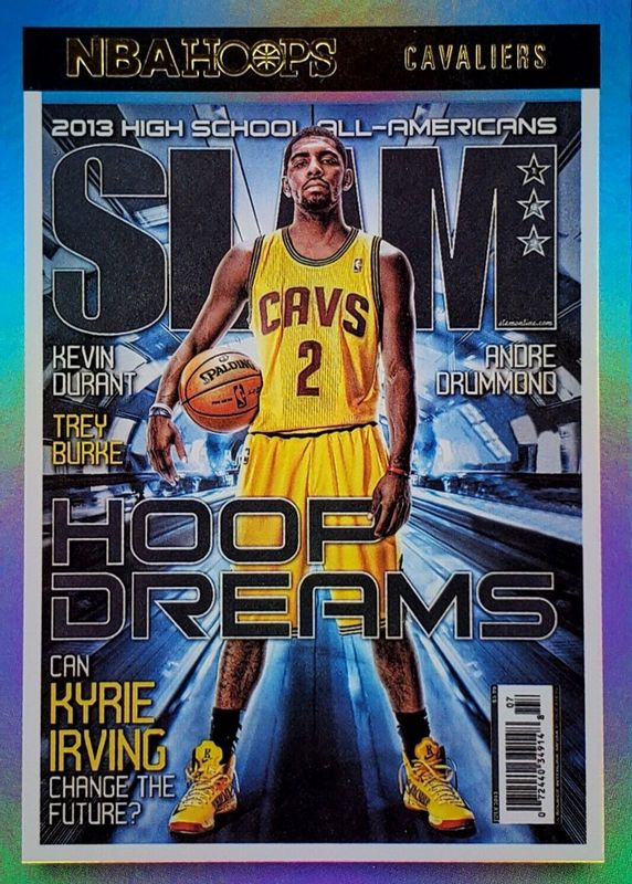 Kyrie Irving 2021 Hoops #169 SLAM - Holo PSA 10