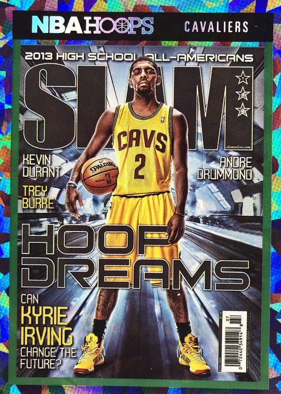 Kyrie Irving 2021 Hoops #169 SLAM - Green Ice RAW