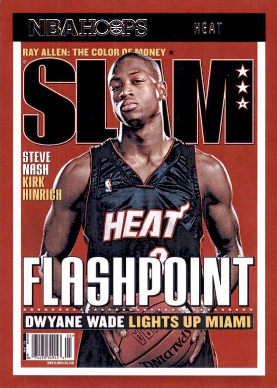 Dwyane Wade 2021 Hoops #87 SLAM SGC 9