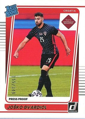 2021 Donruss #185 Press Proof Gold /349