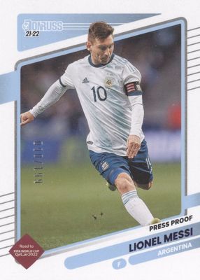 2021 Donruss #1 Press Proof Purple /199