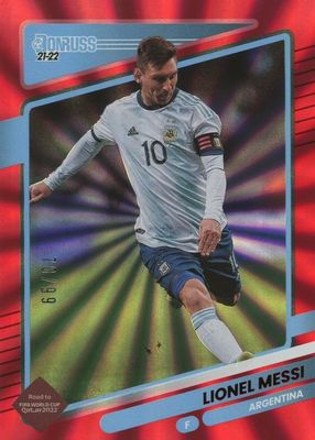 2021 Donruss #1 Holo Red Laser /99