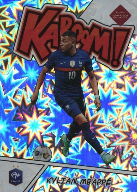 Kylian Mbappe 2021 Donruss #4 Kaboom! /(SSP) RAW