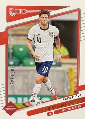 2021 Donruss #160 Press Proof Gold /349