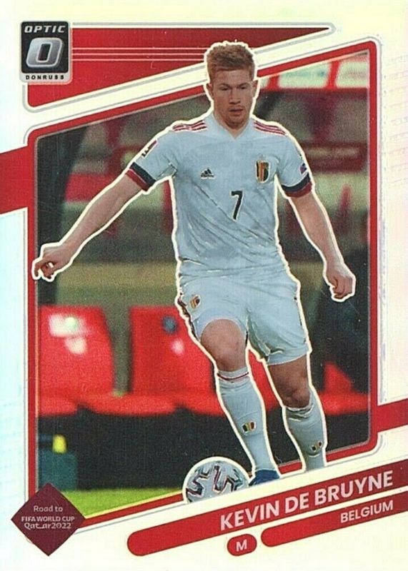 Kevin De Bruyne 2021 Donruss #11 Optic - Holo RAW