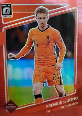 Frenkie de Jong 2021 Donruss #15 Kaboom! /(SSP) Price Guide