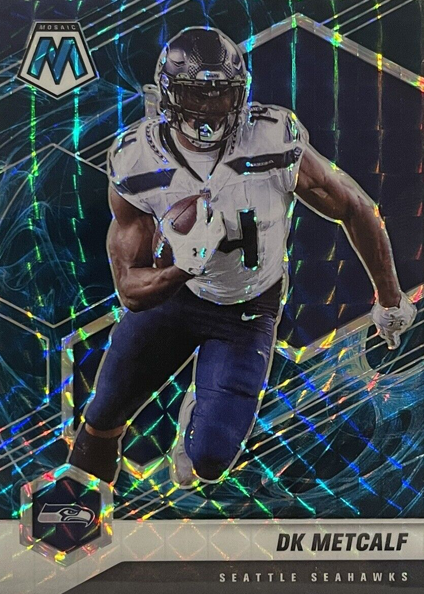 DK Metcalf 2021 Mosaic #182 Genesis /(SSP) Price Guide - Sports
