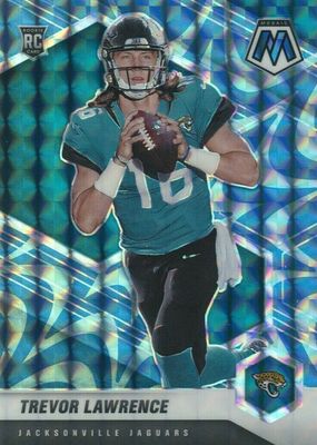 2021 Mosaic #301 Reactive Blue