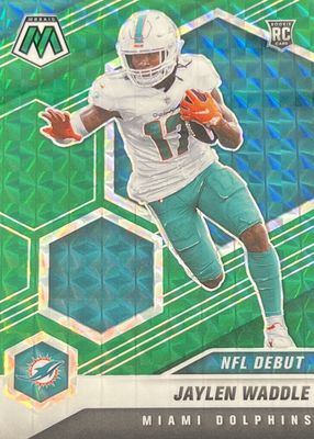 2021 Mosaic #248 NFL Debut - Green