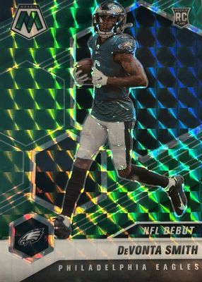 2021 Mosaic #246 NFL Debut - Green