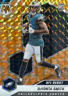 2021 Mosaic #246 NFL Debut - Reactive Orange