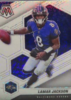 2021 Mosaic #19 White Sparkle /(SSP)