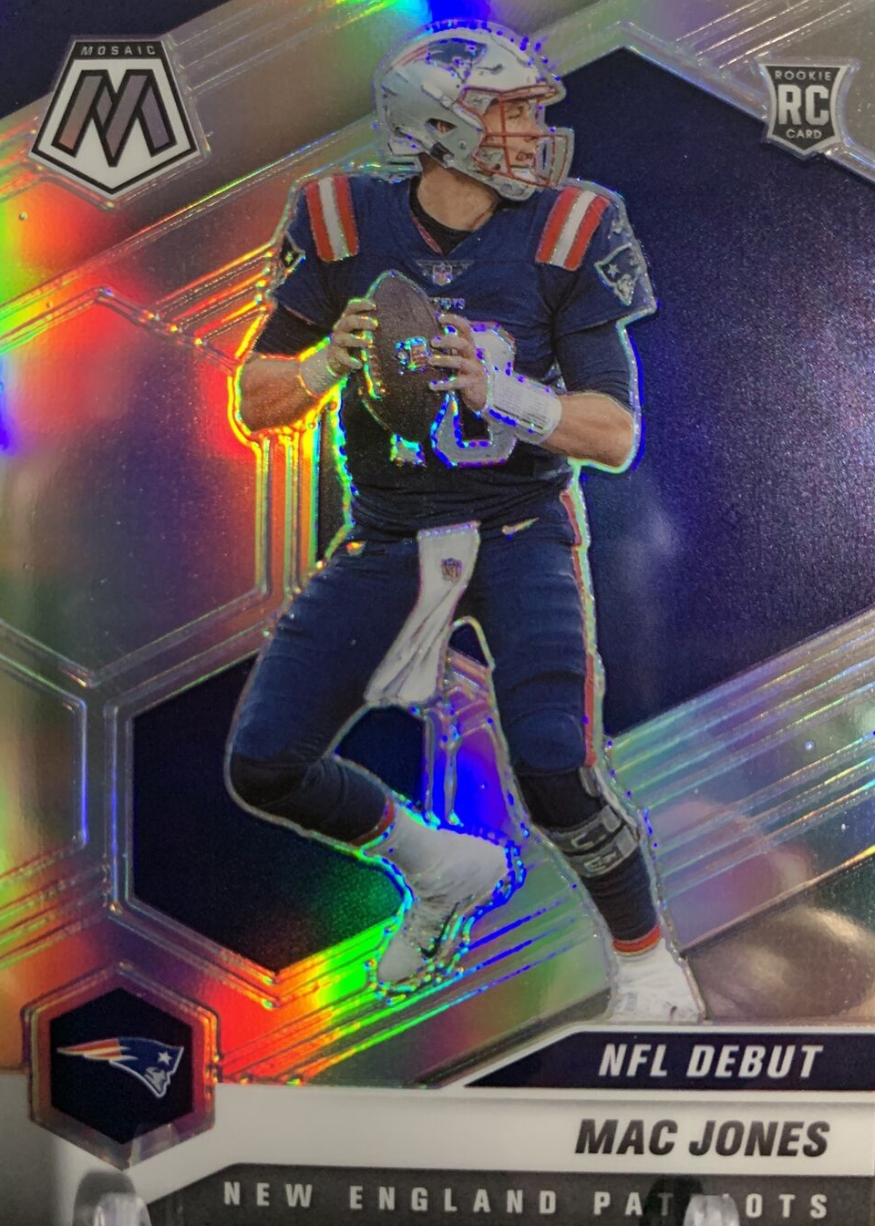 NFLカードl Universe PMG他 Mac Jones NFL Mac Jones 2021 Mosaic #245 NFL Debut - Silver Price Guide