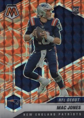 2021 Mosaic #245 NFL Debut - Reactive Orange