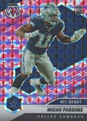 2021 Mosaic #257 NFL Debut - Pink Camo