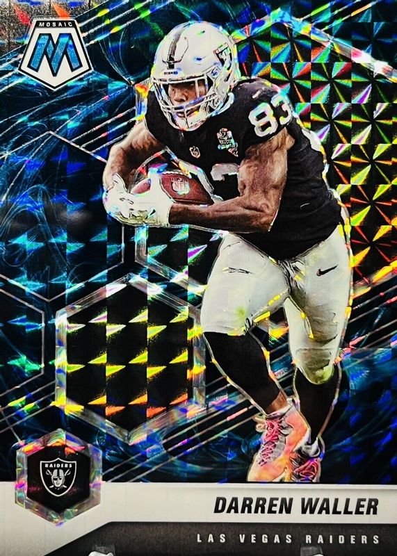 Darren Waller 2021 Mosaic #109 Genesis /(SSP) SGC 10