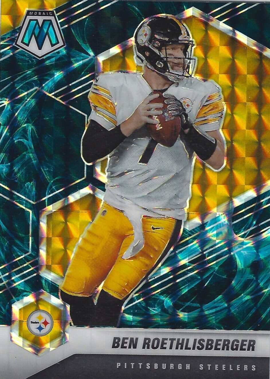 宝石の輝き　ベルフェゴール　SSP Ben Roethlisberger 2023 Mosaic #207 Honeycomb /(SSP) Price Guide