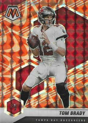 2021 Mosaic #186 Reactive Orange