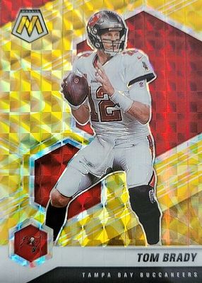 2021 Mosaic #186 Reactive Yellow