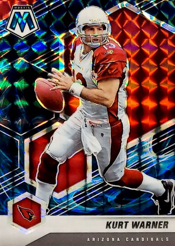 Kurt Warner 2021 Mosaic #9 Genesis /(SSP) SGC 9.5