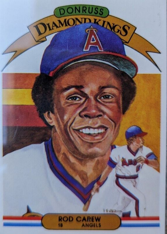 Rod Carew 1982 Donruss #8 Diamond Kings BGS 9.5