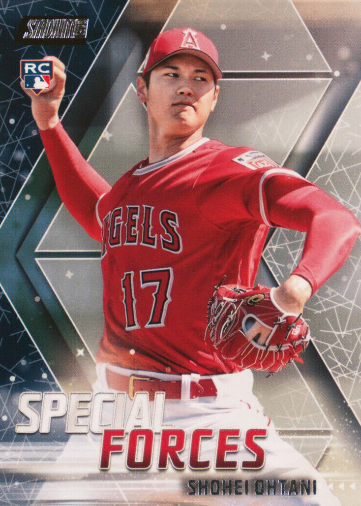 Shohei Ohtani 2018 Stadium Club #SF-SO Special Forces Price