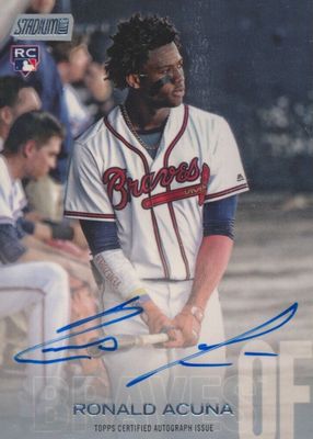 2018 Stadium Club #SCA-RA Autographs