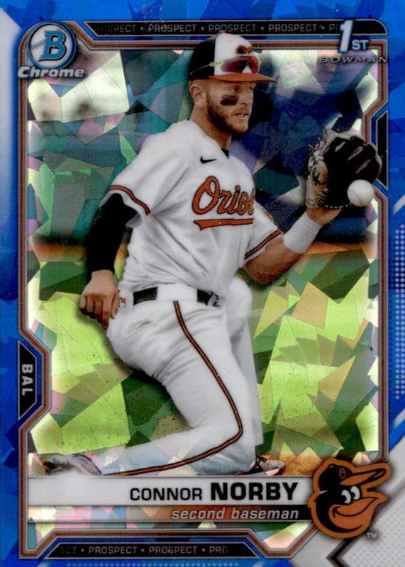 2021 Bowman Draft Sapphire Edition #BDC-50 Chrome (1st)