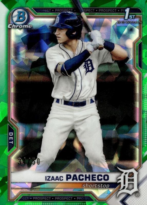 2021 Bowman Draft Sapphire Edition #BDC-46 Chrome - Green /50 (1st)