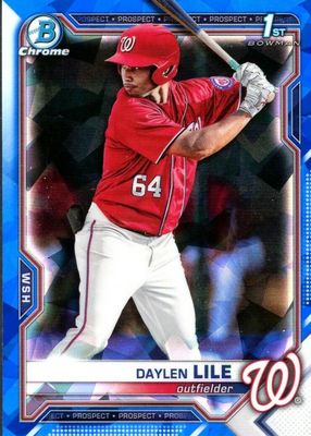 2021 Bowman Draft Sapphire Edition #BDC-18 Chrome (1st)