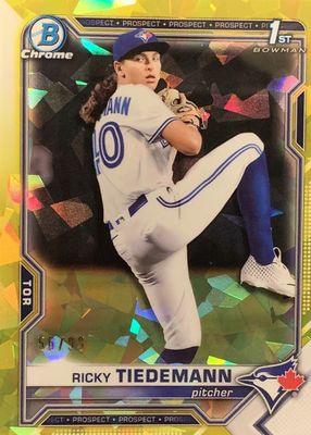 2021 Bowman Draft Sapphire Edition #BDC-89 Chrome - Yellow /99 (1st)