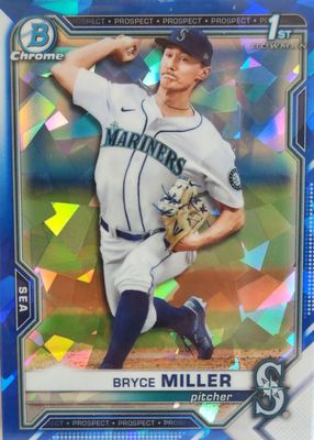 2021 Bowman Draft Sapphire Edition #BDC-64 Chrome (1st)