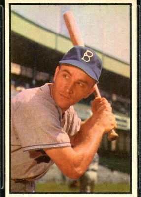1953 Bowman Color #145 Base