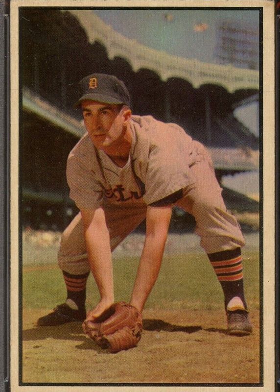 1953 Bowman Color #134 Base