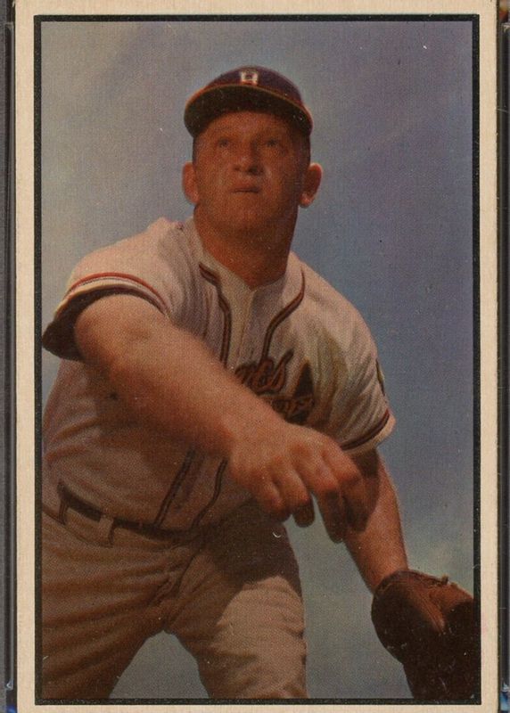 1953 Bowman Color #156 Base