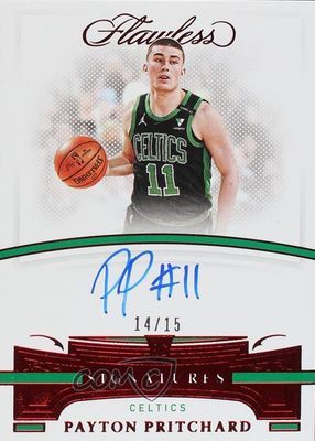 2020 Flawless #AUT-PAY Flawless Autographs - Ruby /15