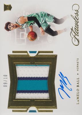 2020 Flawless #FPA-LAM Flawless Patch Autographs - Gold /10