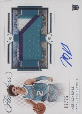 2020 Flawless #HPA-LAM Horizontal Patch Autographs /25