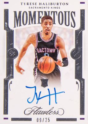 2020 Flawless #MOM-HAL Momentous Autographs /25
