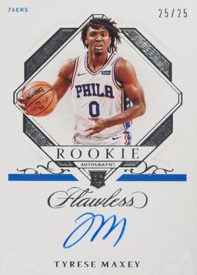 2020 Flawless #FRA-MAX Rookie Autographs /25