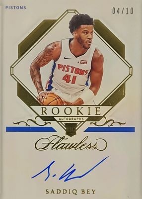 2020 Flawless #FRA-BEY Rookie Autographs - Gold /10
