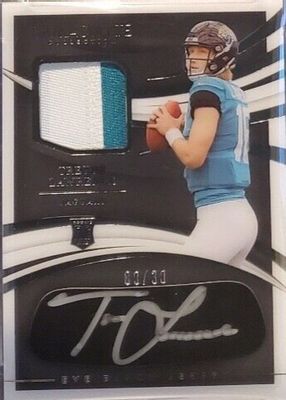 2021 Immaculate #REB-TL Immaculate Rookie Eye Black Jersey Autographs (/30)