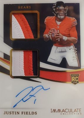 2021 Immaculate #ISP-JF Immaculate Rookie Signature Patches (/49)