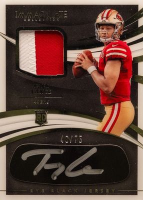 2021 Immaculate #REB-TRL Immaculate Rookie Eye Black Jersey Autographs (/75)