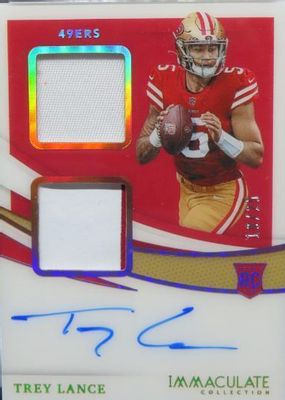 2021 Immaculate #ISP-TRL Immaculate Rookie Signature Patches - Gold /25