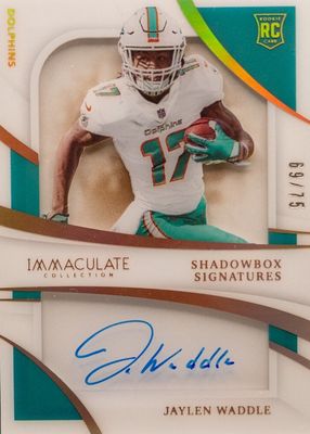 2021 Immaculate #ISS-JW Immaculate Rookie Shadowbox Signatures (/75)