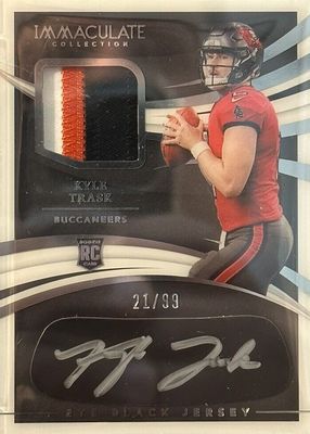 2021 Immaculate #REB-KTR Immaculate Rookie Eye Black Jersey Autographs (/99)