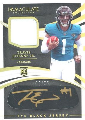 2021 Immaculate #REB-TE Immaculate Rookie Eye Black Jersey Autographs - Gold (/25)