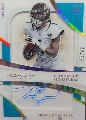 2021 Immaculate #ISS-TE Immaculate Rookie Shadowbox Signatures (/99)