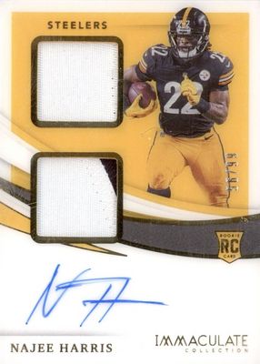 2021 Immaculate #ISP-NH Immaculate Rookie Signature Patches (/99)